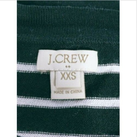 J Crew Women's XXS Pullover Crew Neck Striped Sweater - Picture 4 of 6